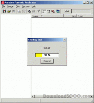 Parabens Forensic Replicator screenshot